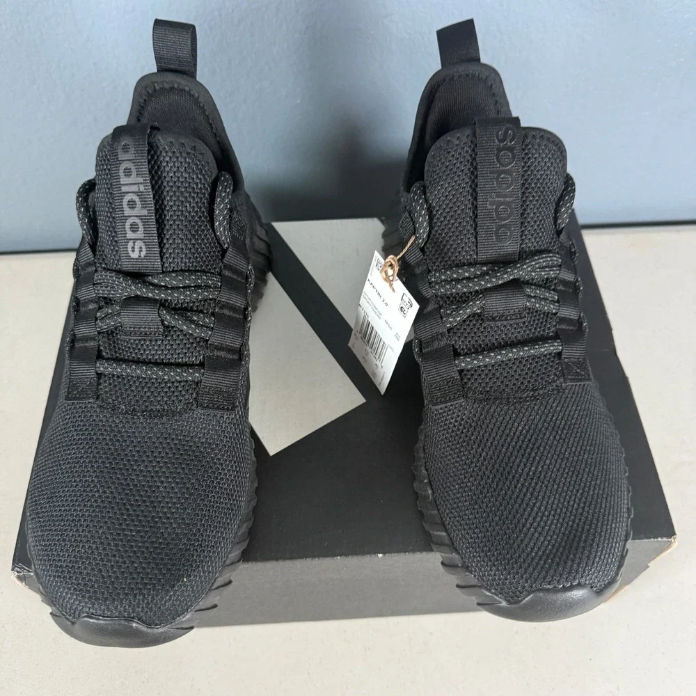 Adidas Kaptir 3.0‎ Mens Running Shoes Triple Black IF7316 Sportswear Sneakers 7